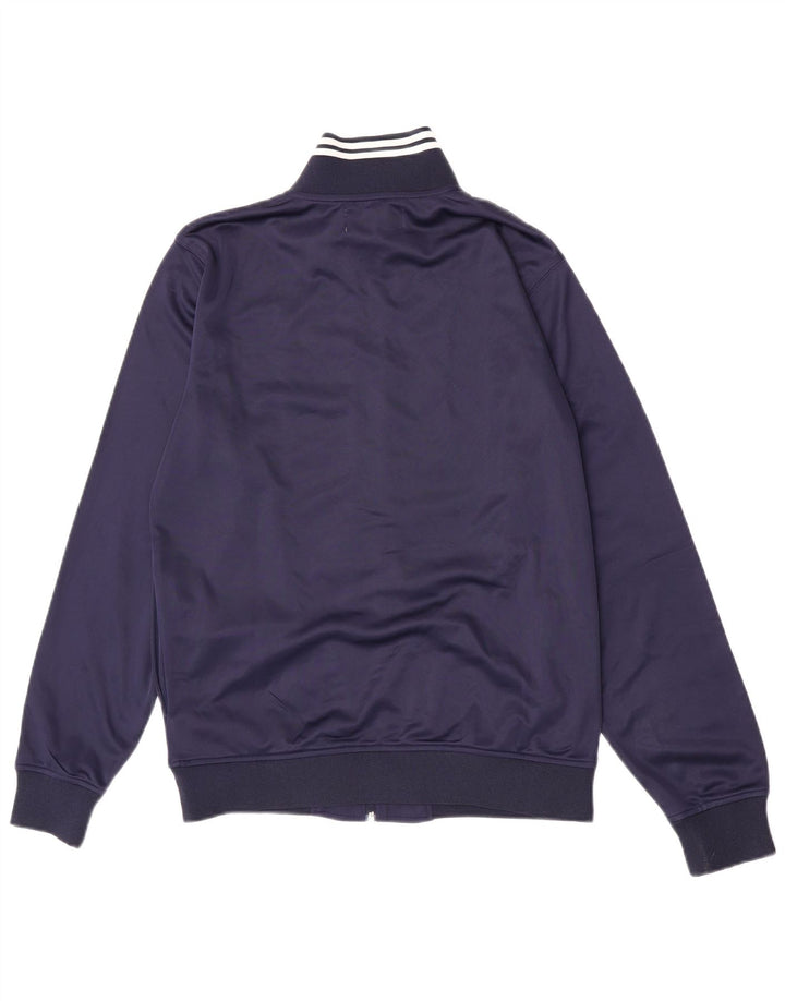Kappa Herren-Trainingsanzug-Oberteil, Jacke, groß, marineblau, Polyester