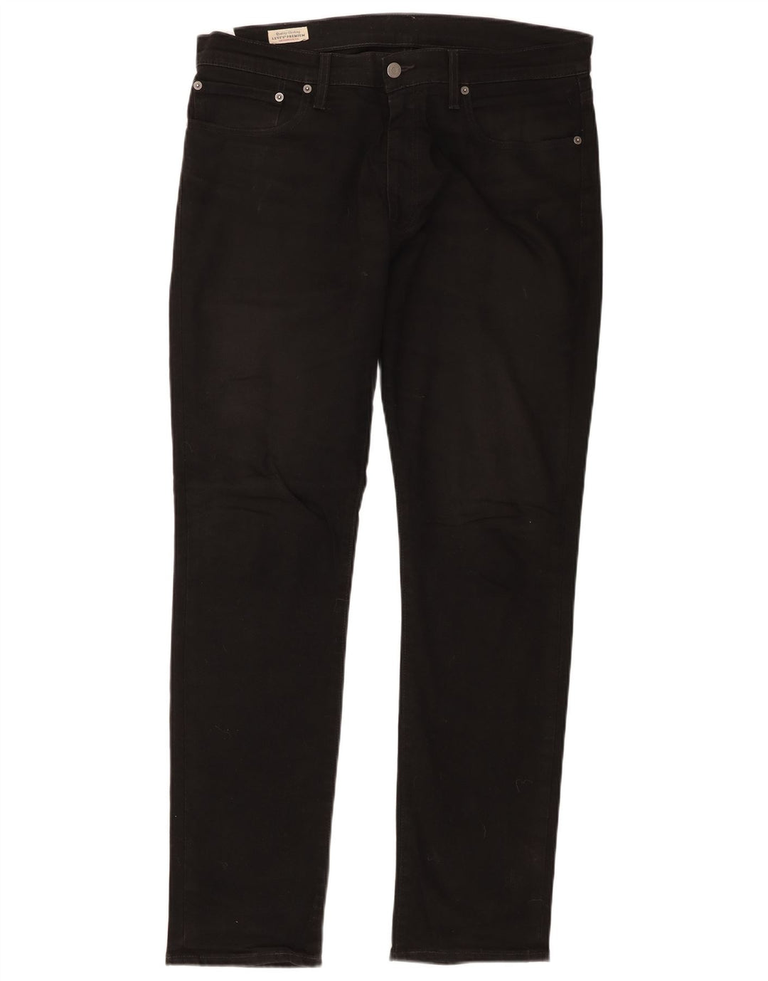 Levi's Herren 511 Slim Jeans W34 L32 Schwarze Baumwolle