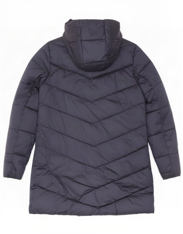 Barbour Damen-Kapuzenübergroßer, gepolsterter Mantel, Gr. 8, Marineblau