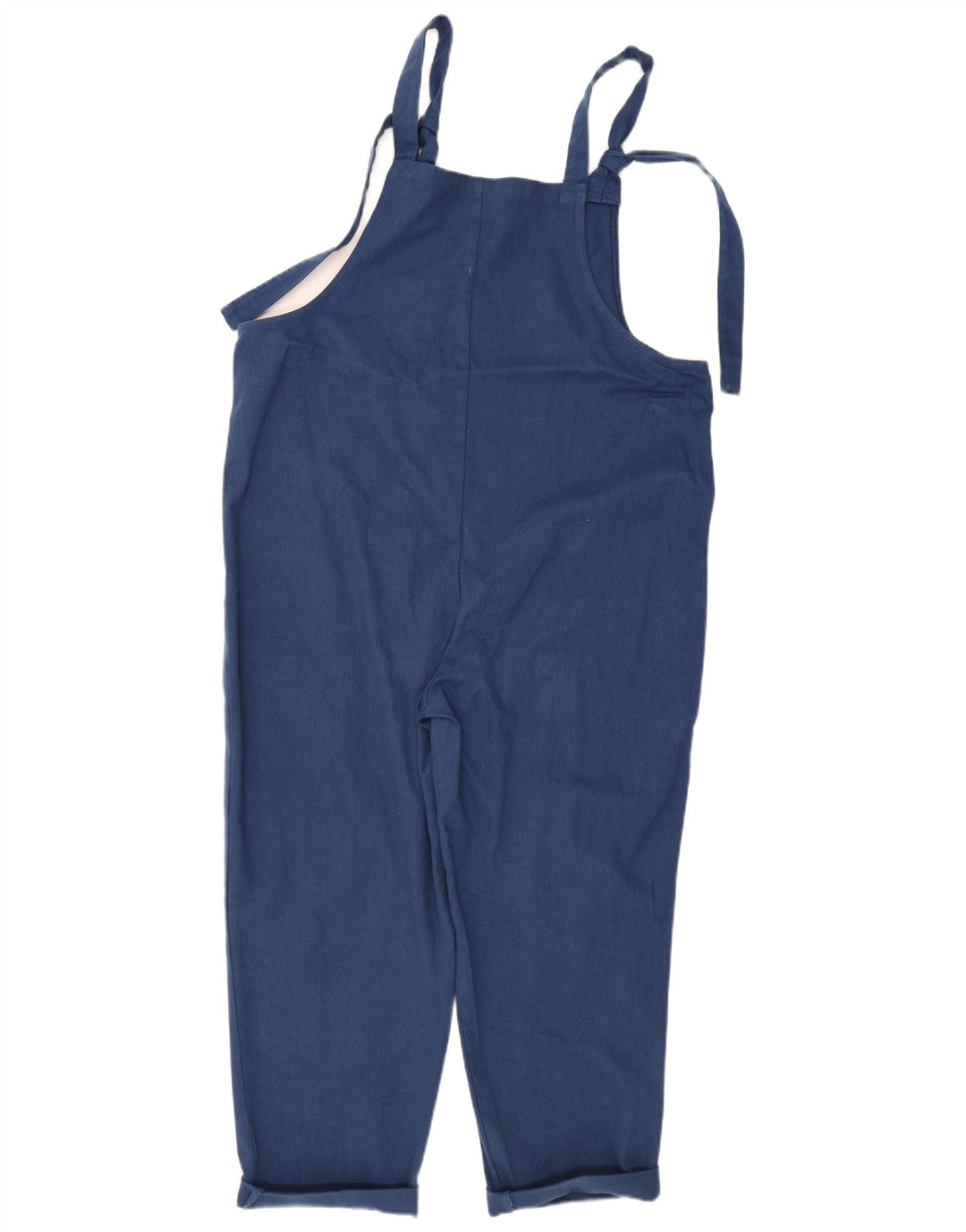 Lucy & Yak Herren Tapered Latzhose Mittelblau