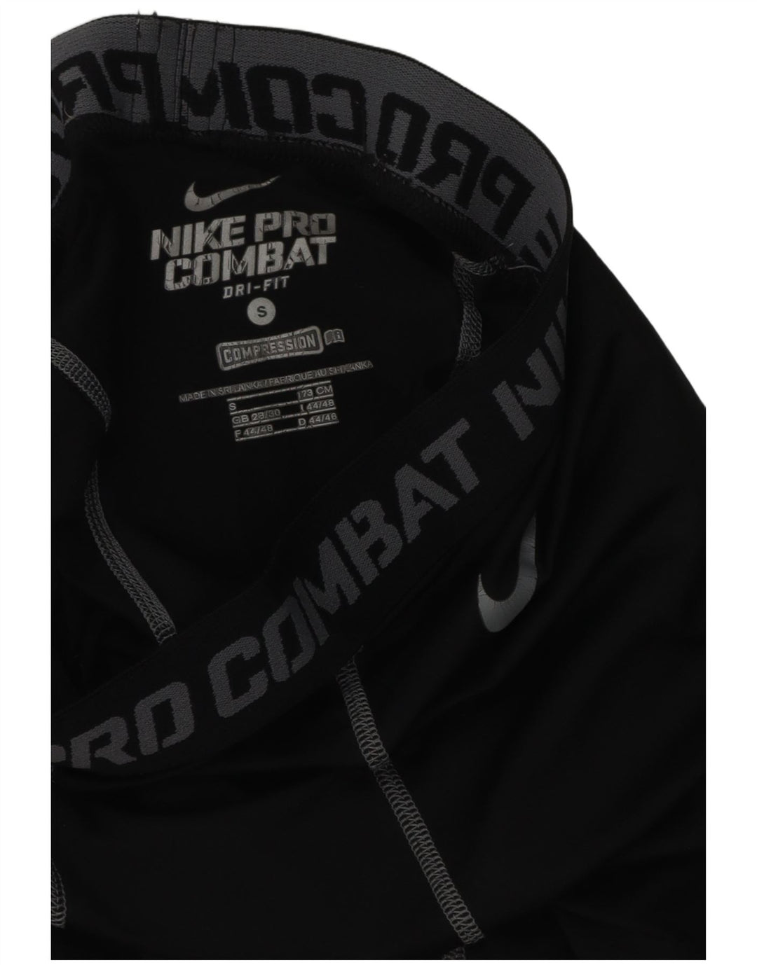 Nike Herren-Leggings mit Dri-Fit-Grafik, Größe S, Schwarz, Synthetik