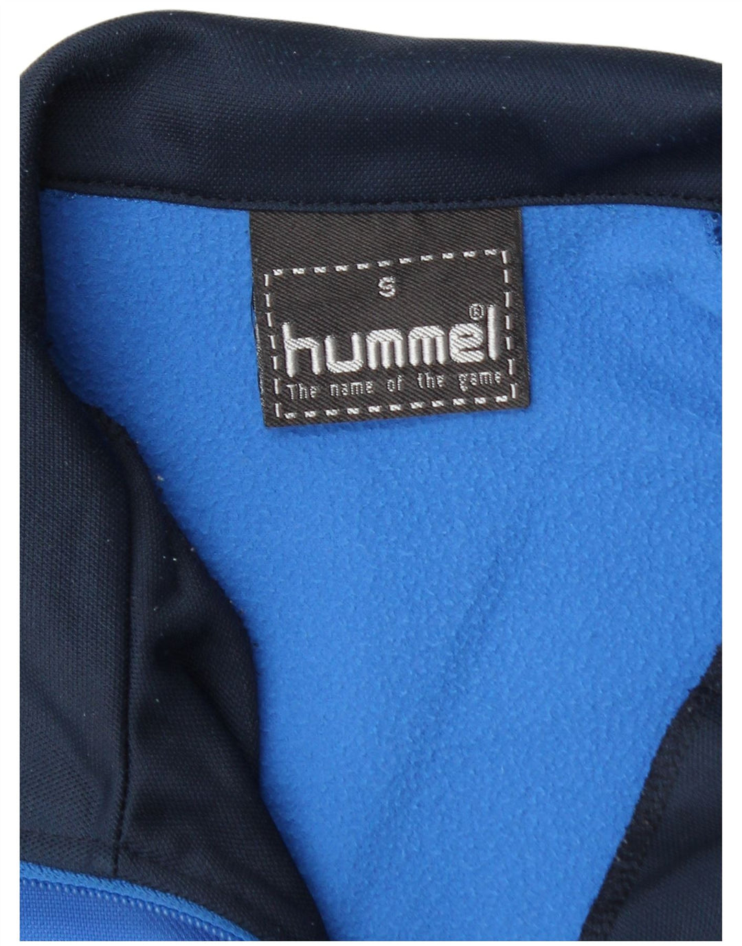 Hummel Herren-Trainingsanzugoberteil, Jacke, klein, Blau, Farbblock