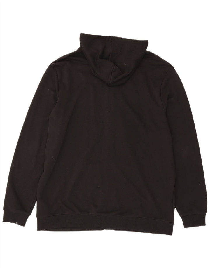 Puma Herren Zip Hoodie Pullover 2XL Schwarz Baumwolle
