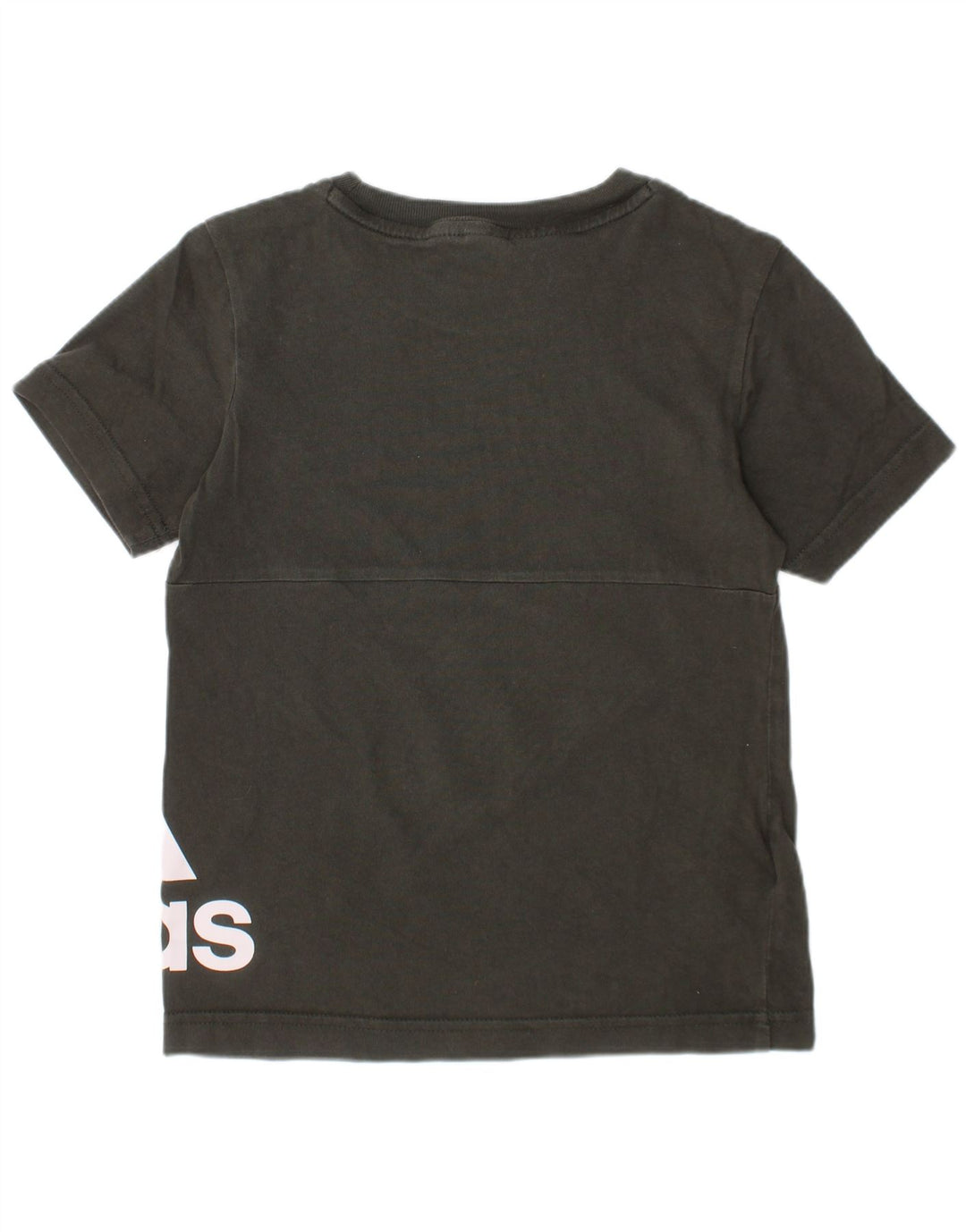 Adidas Jungen T-Shirt mit Grafik, 5–6 Jahre, Khaki, Baumwolle
