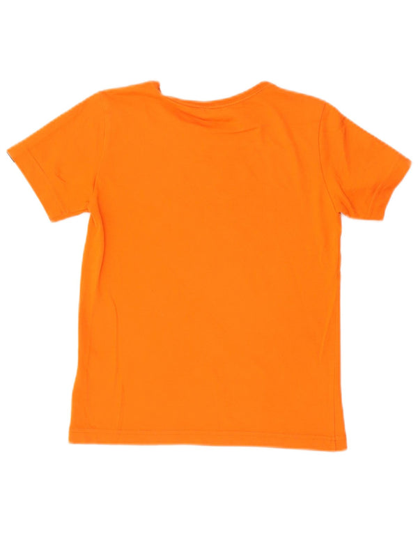 Adidas Jungen Grafik T-Shirt Top 10-11 Jahre Orange Baumwolle