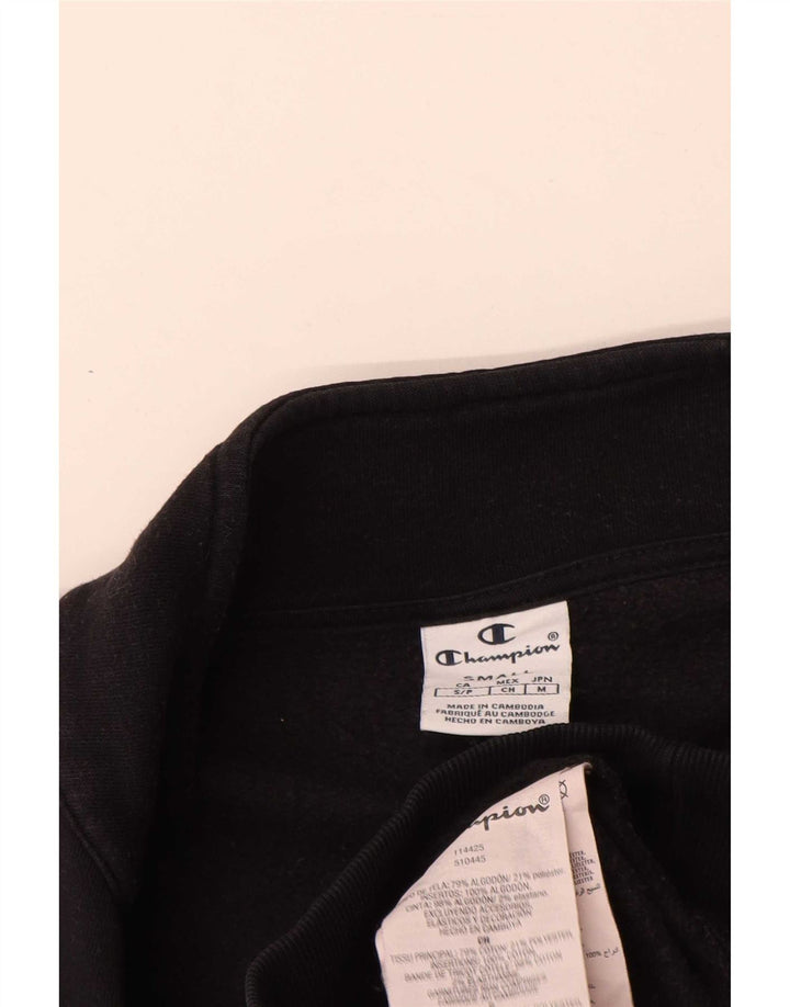 Champion Damen-Pullover mit übergroßem Grafik-Sweatshirt, Gr. 10, Größe S, Schwarz