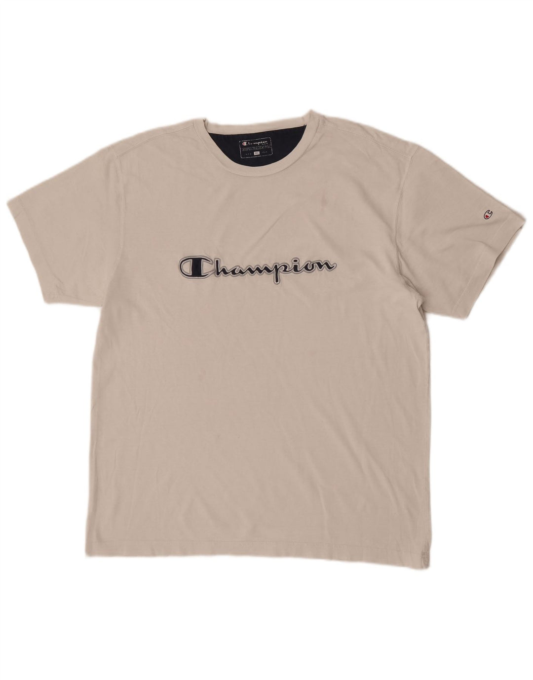 Champion Herren Grafik T-Shirt Top XL Weiß
