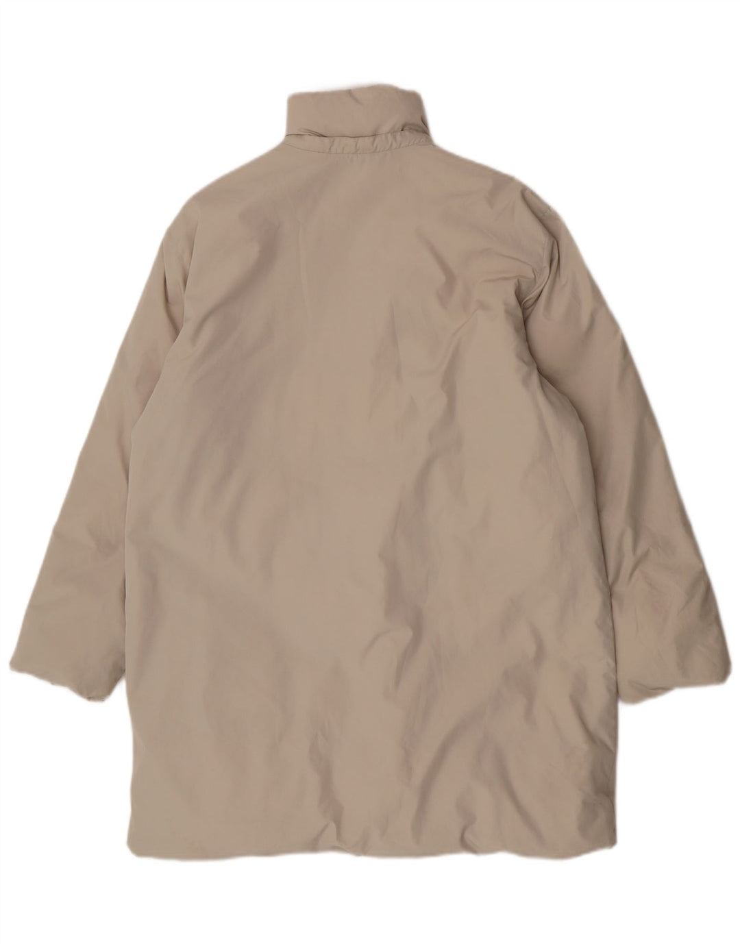 Sergio Tacchini Damen Wattierter Mantel IT 46 Large Beige Polyester