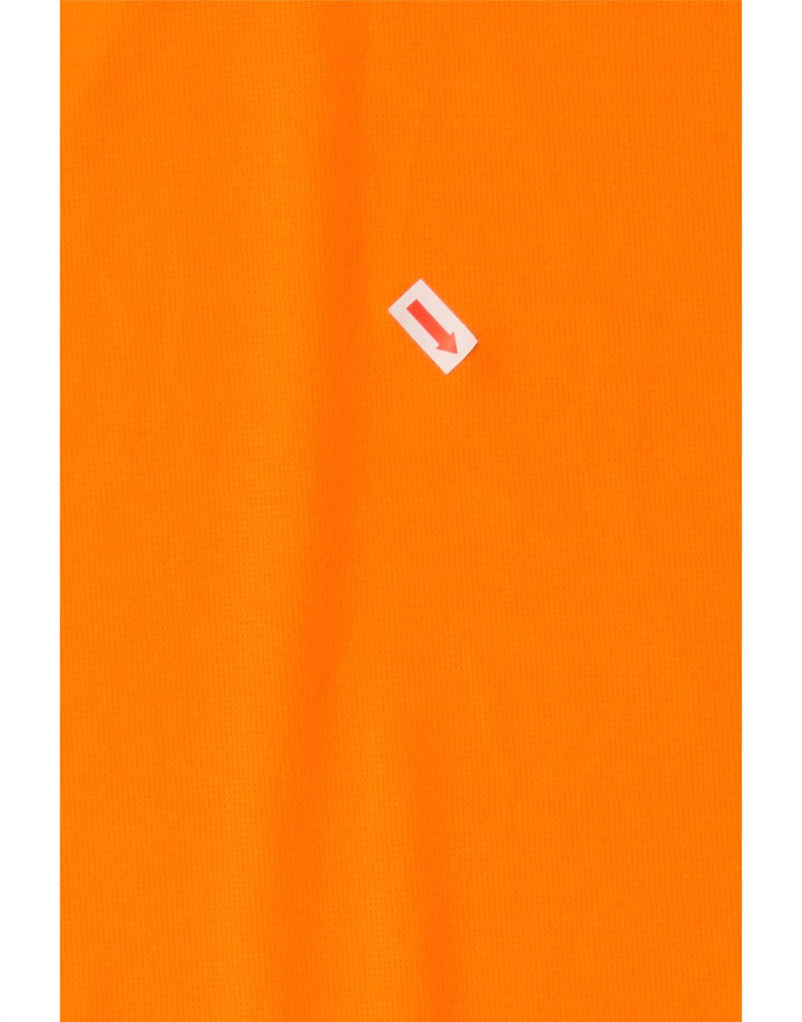RUSSELL ATHLETIC Mens Polo Shirt Large Orange Polyester Vintage Russell Athletic and Second-Hand Russell Athletic from Messina Hembry 