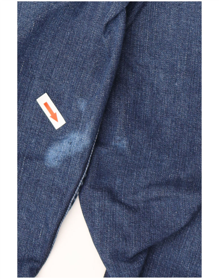 LEE Damen Scarlett Skinny Jeans W29 L30 Blaue Baumwolle