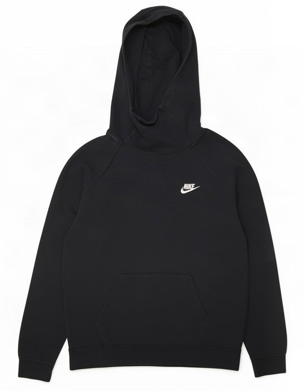 Nike Damen Kapuzenpullover UK 14 Medium Marineblau Baumwolle