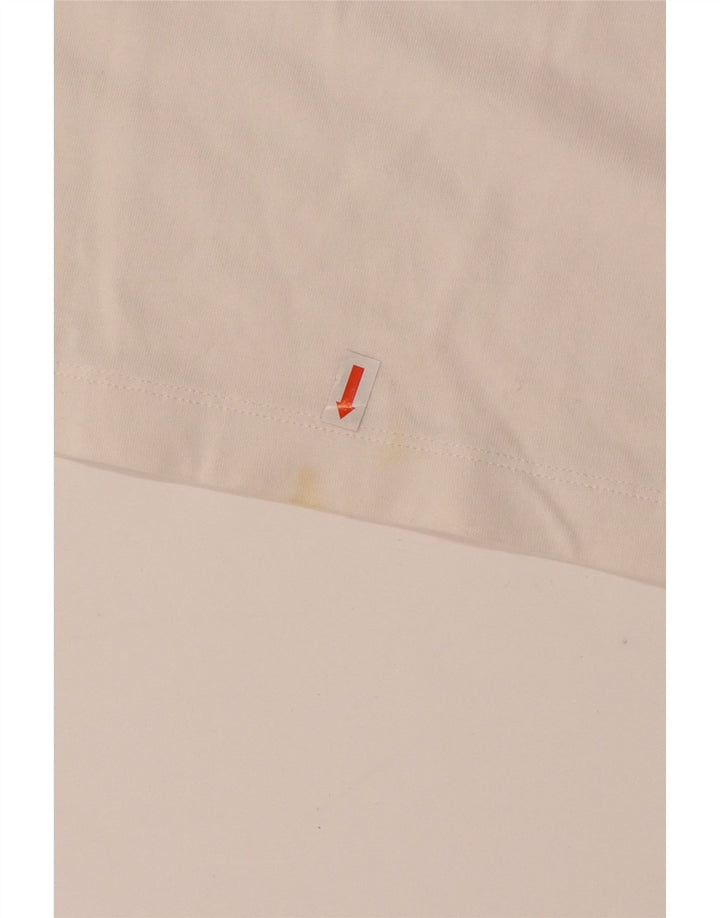 NIKE T-Shirt mit Grafik für Jungen, 13–14 Jahre, XL, weiße Baumwolle