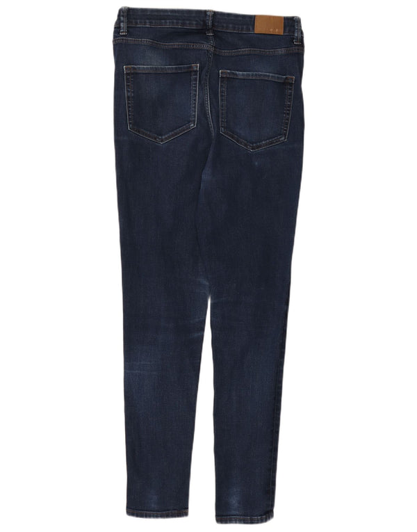 Marks & Spencer Damen Ivy Skinny Jeans UK 12 Medium W32 L28 Blaue Baumwolle