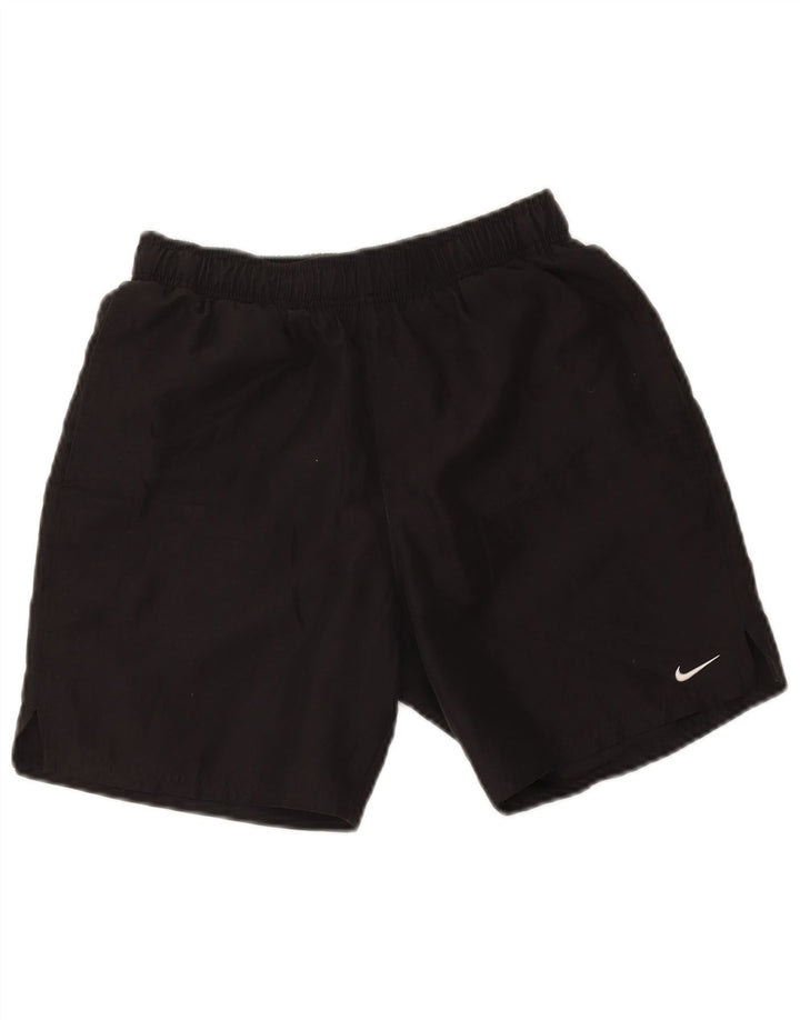 Nike Herren-Sportshorts, Größe S, Schwarz, Polyester