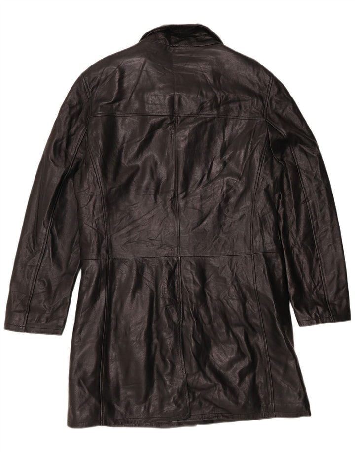 Private Herren Ledermantel IT 50 Large Schwarz