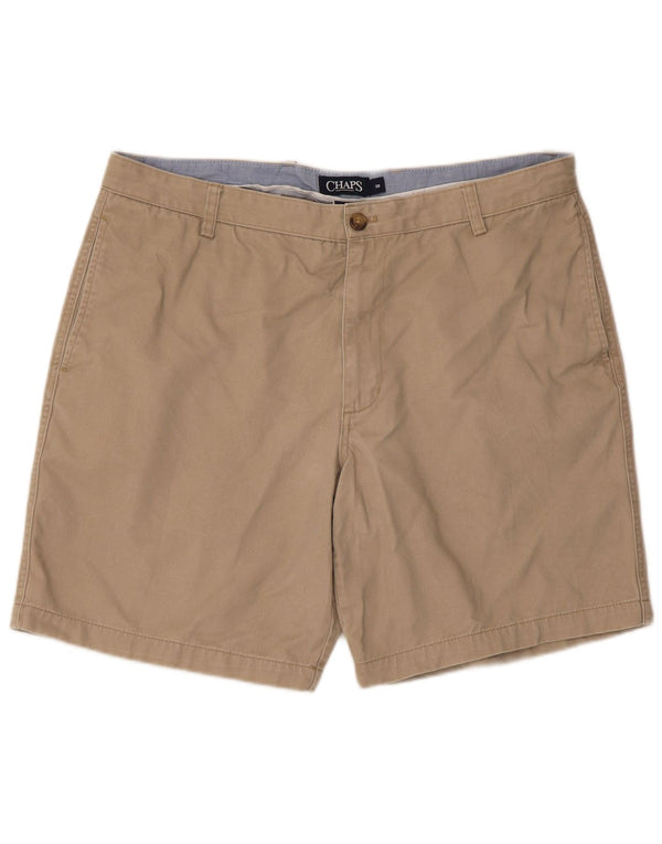 Chaps Herren Chinoshorts W38 XL Beige Baumwolle