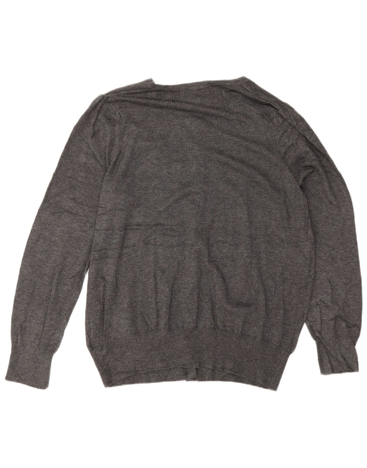 Marks & Spencer Damen-Cardigan-Pullover UK 20 2XL Graue Viskose