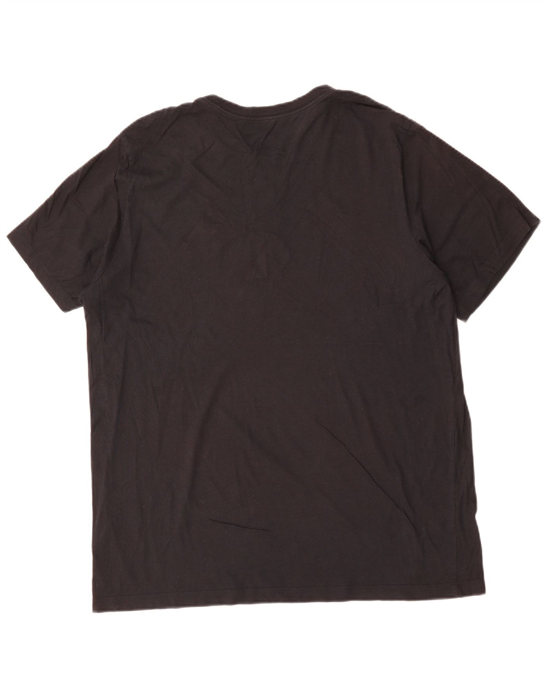 Nike Herren T-Shirt Top XL Schwarz Baumwolle