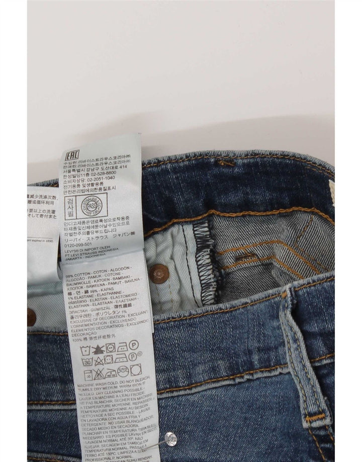 Levi's Herren 511 Slim Jeans W29 L32 Blaue Baumwolle