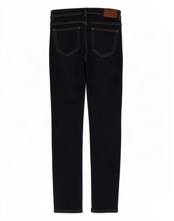 Zara Damen Z1975 Low Waist Skinny Jeans EU 38 Small W28 L31 Marineblau