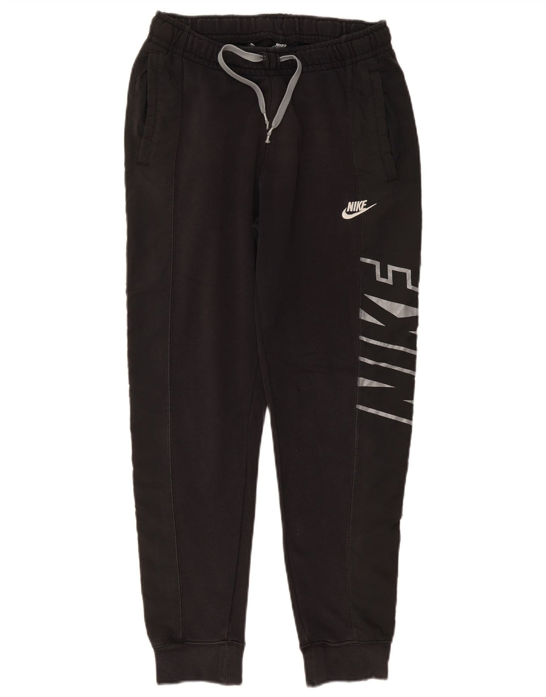Nike Herren-Trainingshose mit Grafik, Jogginghose, Größe S, Schwarz, Baumwolle