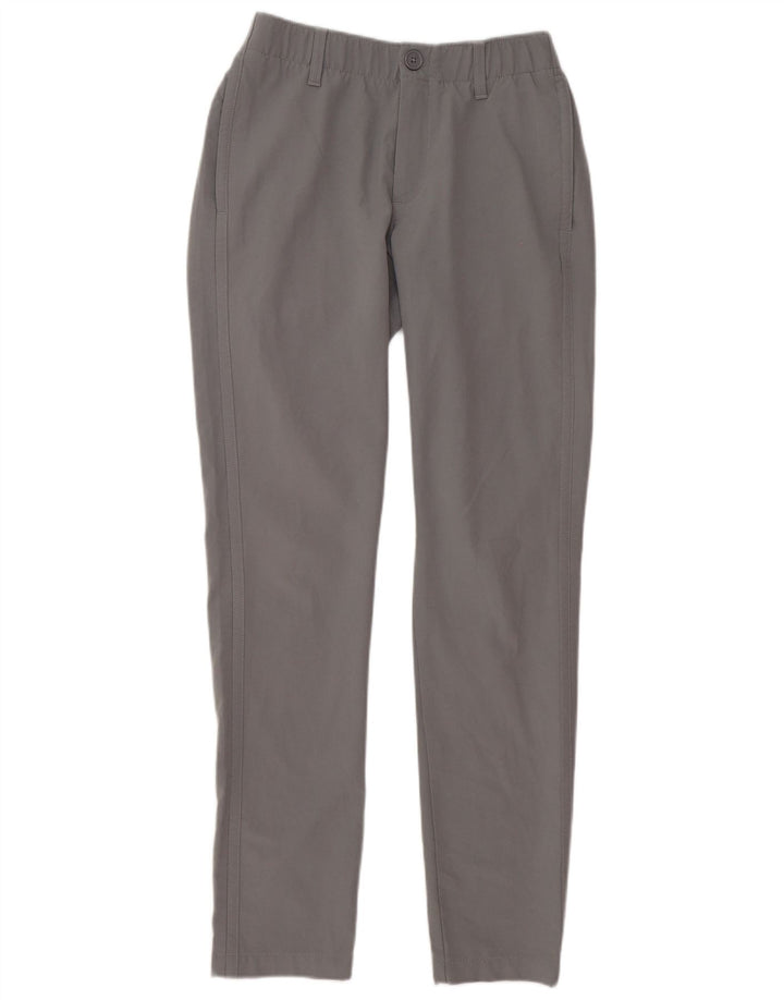 Under Armour Herren Slim Chino Hose W30 L32 Grau Polyester
