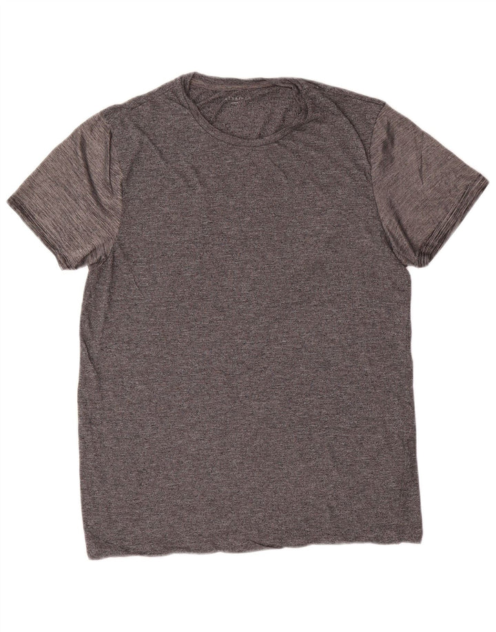 ALL SAINTS Herren T-Shirt Top Large Grau Viskose