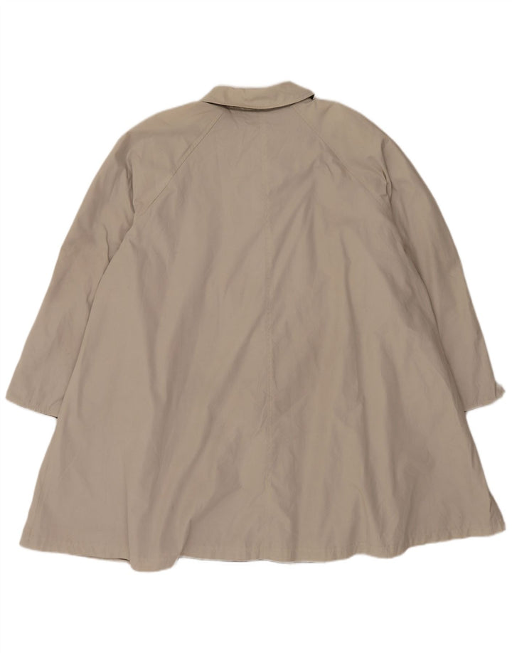 Vintage Damen Mantel UK 14 Mittelgrau