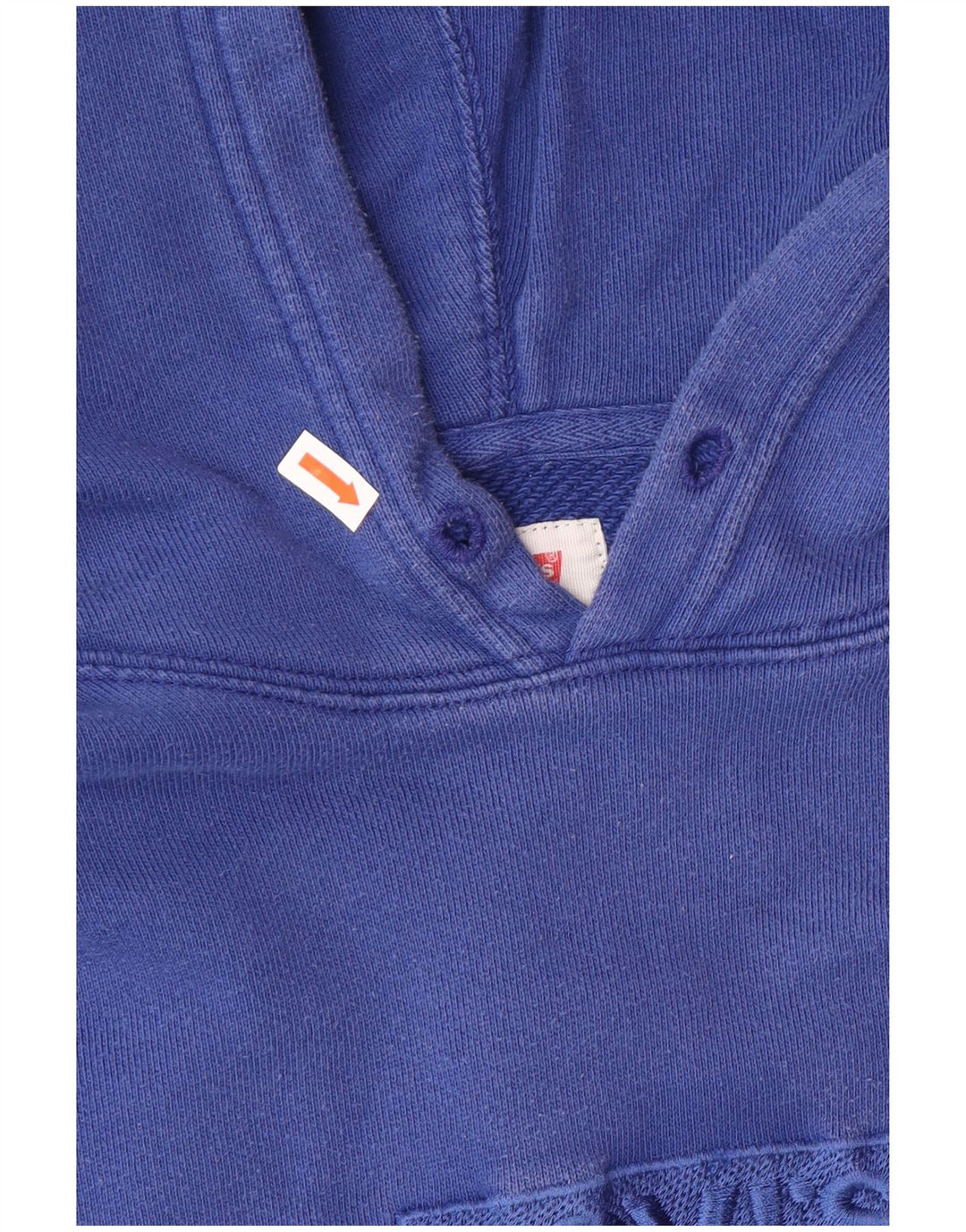 Levi's Herren-Kapuzenpullover mit Grafik, mittelblaue Baumwolle