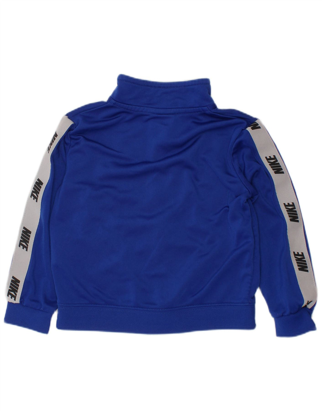 NIKE Baby-Jungen-Trainingsanzug-Topjacke mit Grafik, 18–24 Monate, blaues Farbblockdesign