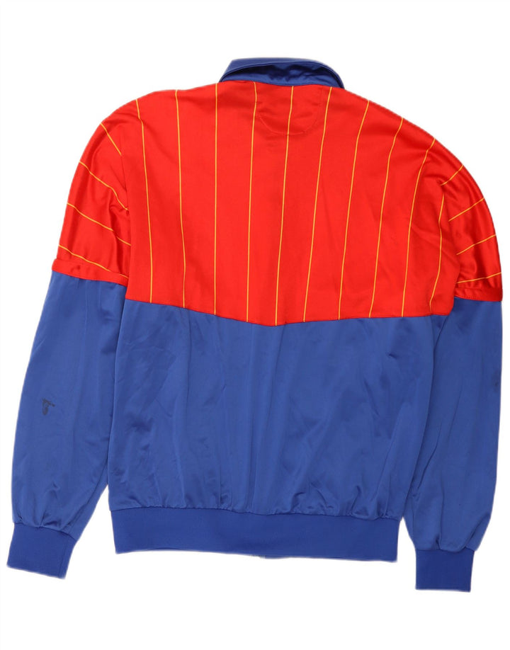 POP 84 Herren-Trainingsanzug-Oberteil, Jacke, XL, Rot, Farbblock