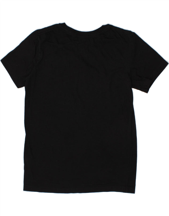 CHAMPION Boys Graphic T-Shirt Top 9-10 Years Medium Black Cotton Vintage Champion and Second-Hand Champion from Messina Hembry 
