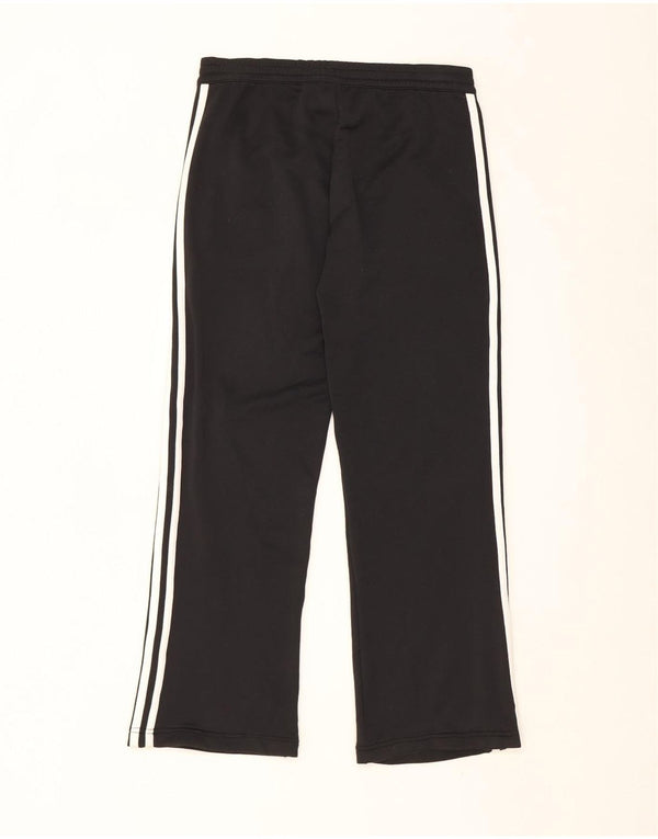 Adidas Damen Trainingshose UK 10 Small Schwarz Polyester