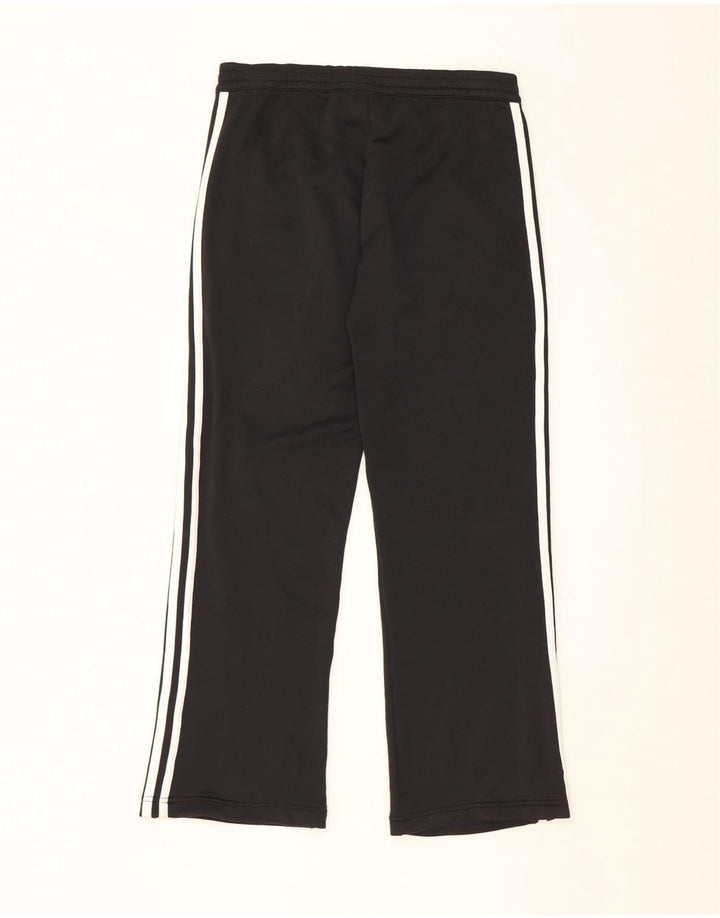 Adidas Damen Trainingshose UK 10 Small Schwarz Polyester