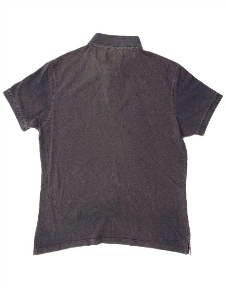 Barbour Herren-Poloshirt, große marineblaue Baumwolle