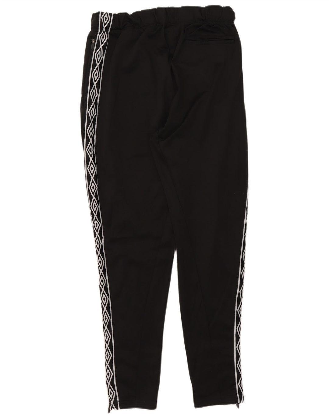 Umbro Herren-Trainingshose mit Grafik, groß, aus schwarzem Polyester