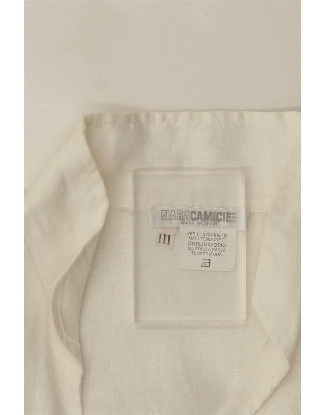 Naracamicie Damen Hemdkleid UK 12 Mittelweiß