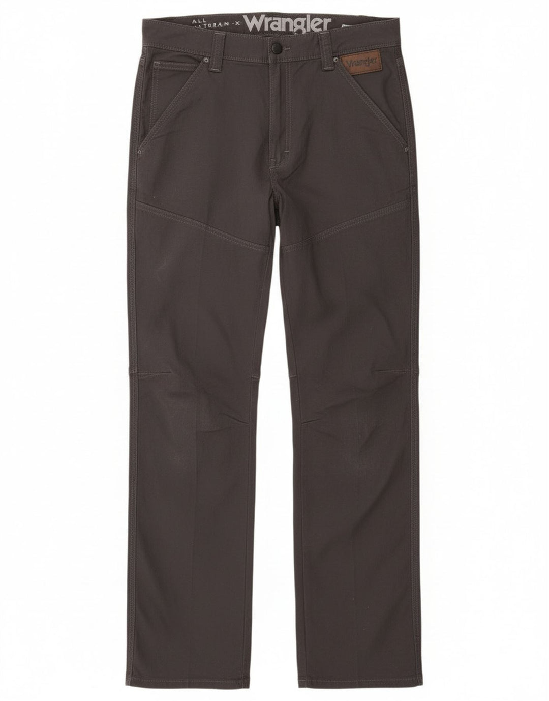 Wrangler Herren gerade Freizeithose W33 L33 Grau