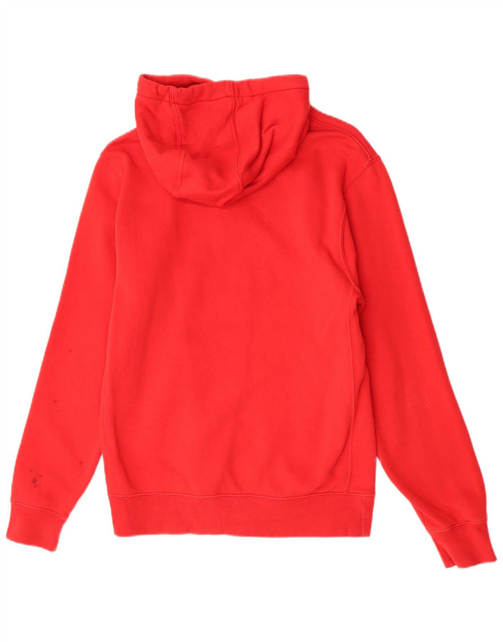 Nike Herren Kapuzenpullover, klein, rote Baumwolle
