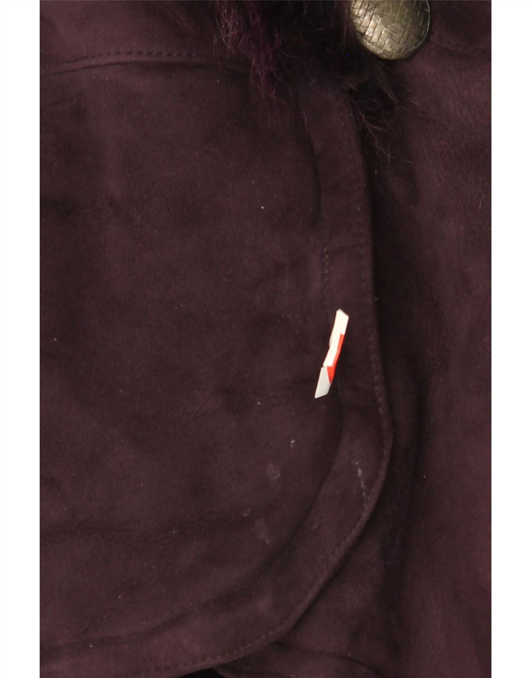Vintage Damen 3/4 Ärmel übergroße Jacke IT 42 Mittellila