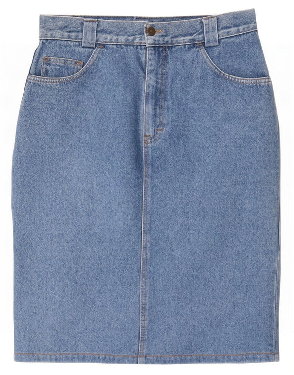 Mash Damen Jeansrock W30 Mittelblau