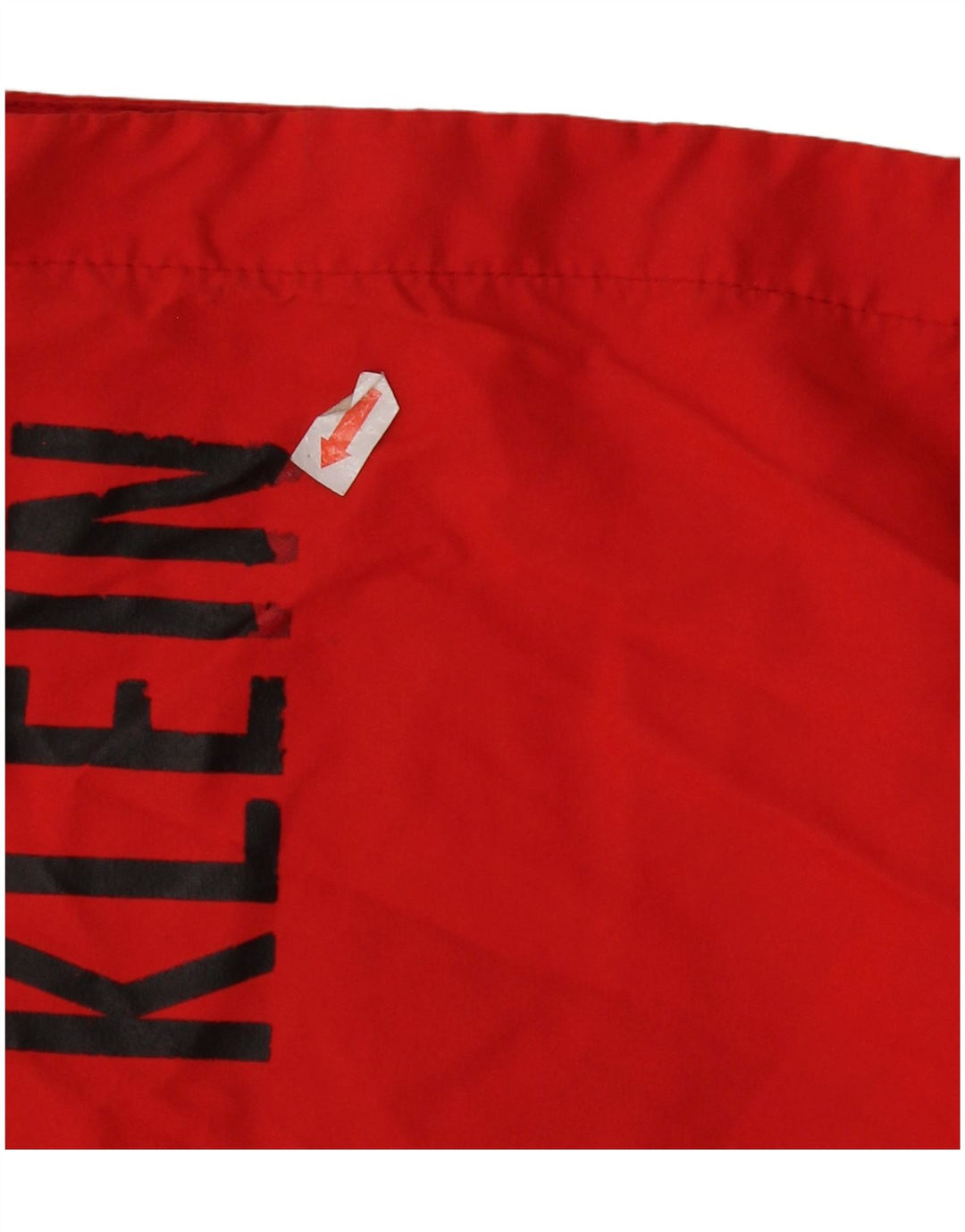 Calvin Klein Herren Badeshorts mit Grafik, Mittelrotes Polyester