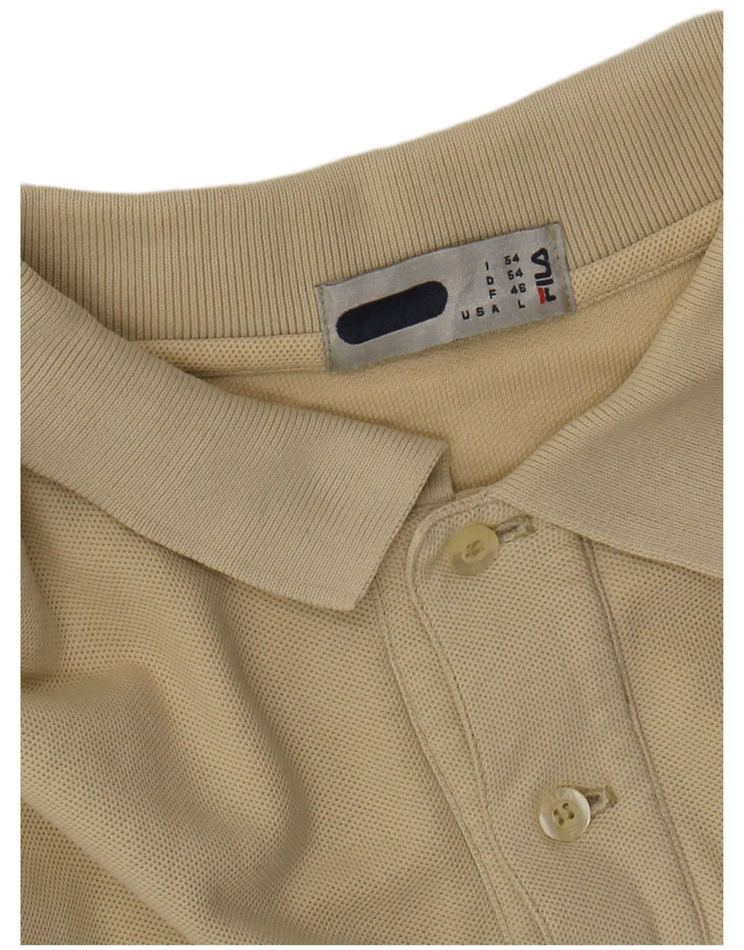 FILA Herren Poloshirt IT 54 XL Beige