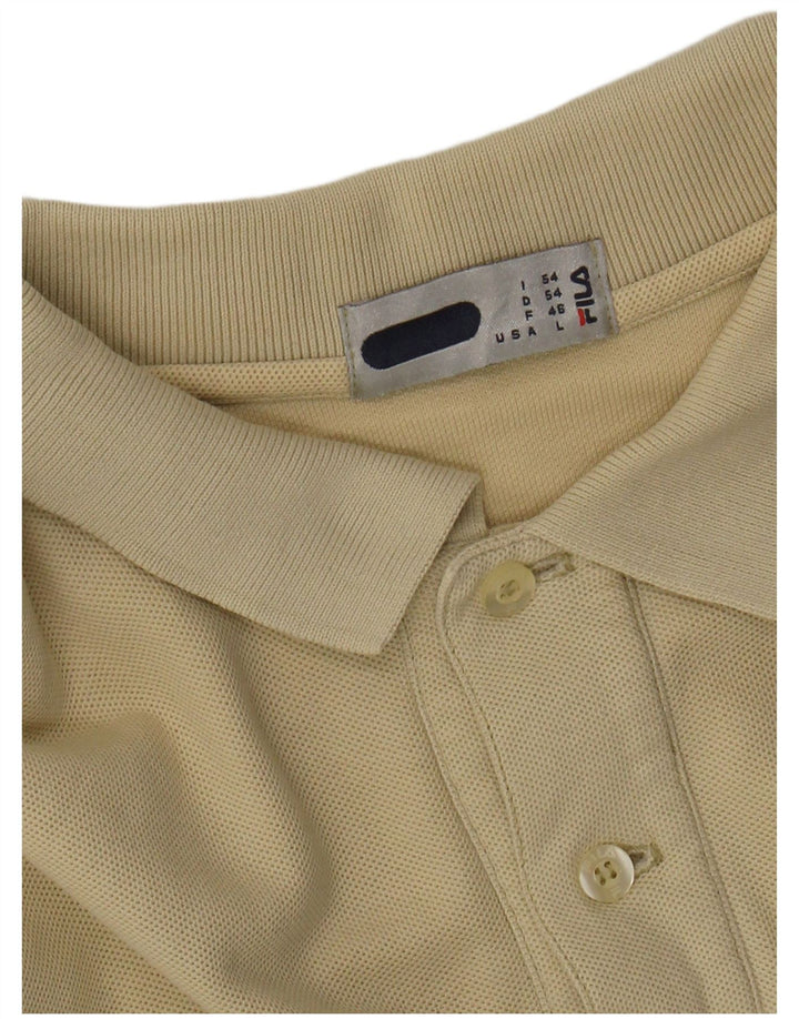 FILA Herren Poloshirt IT 54 XL Beige
