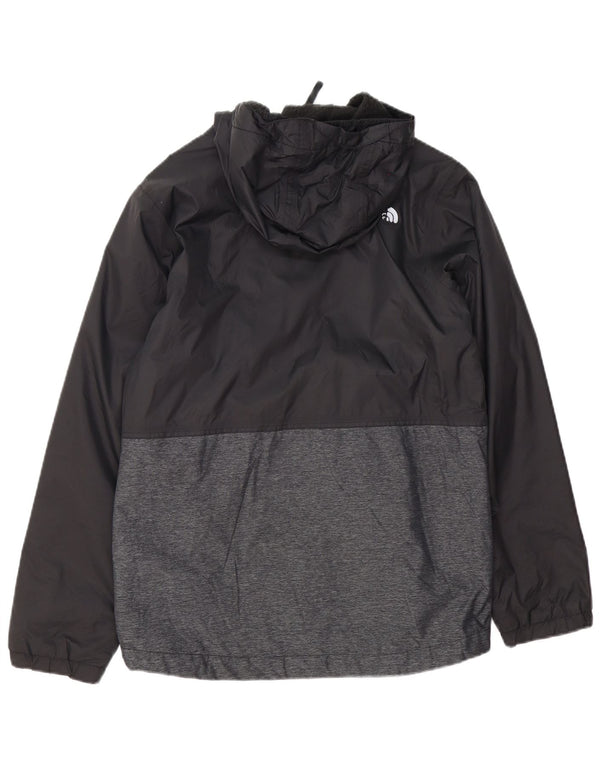 The North Face Jungen-Windbreaker-Jacke, 14–15 Jahre, XL, Schwarz, Farbblock