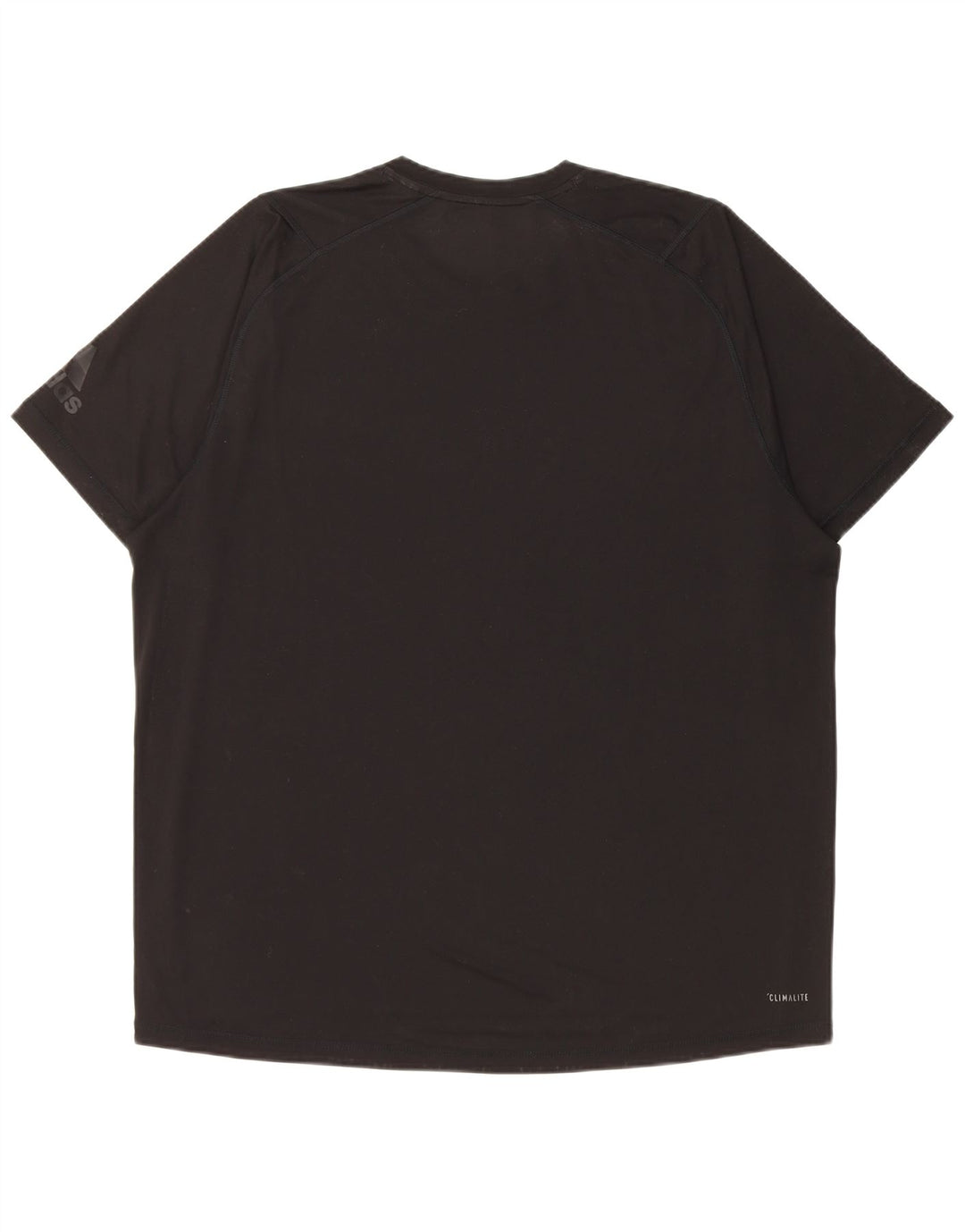 Adidas Herren Climalite Graphic T-Shirt Top XL Schwarz Polyester