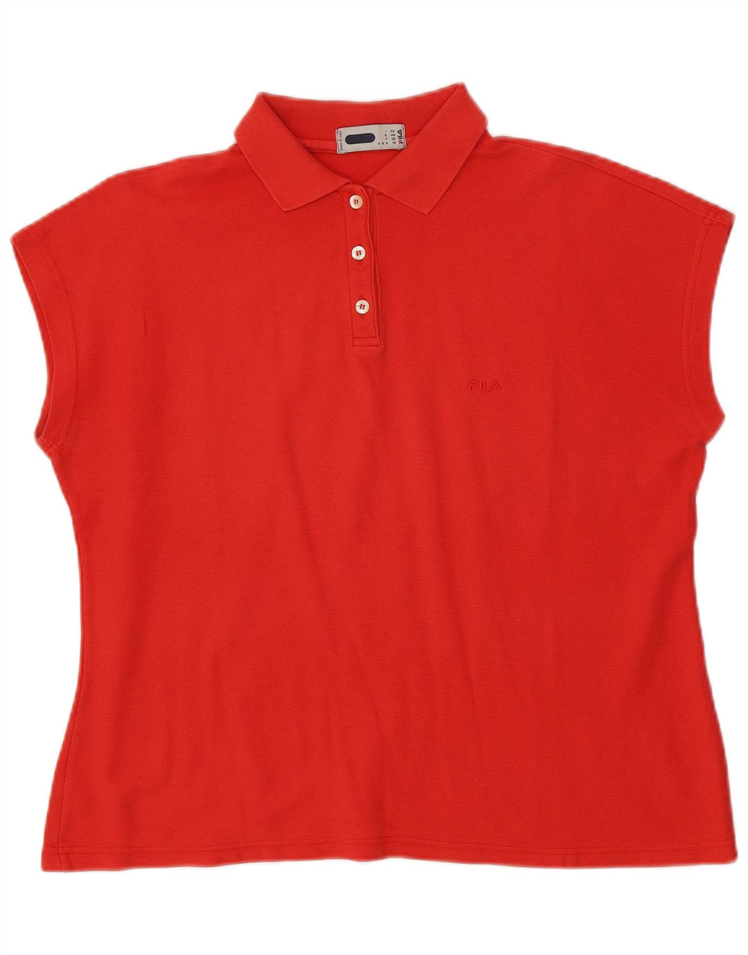 FILA Damen Poloshirt IT 54 3XL Rot