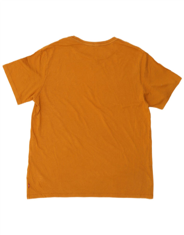 Levi's Herren Standard Graphic T-Shirt Top Large Orange