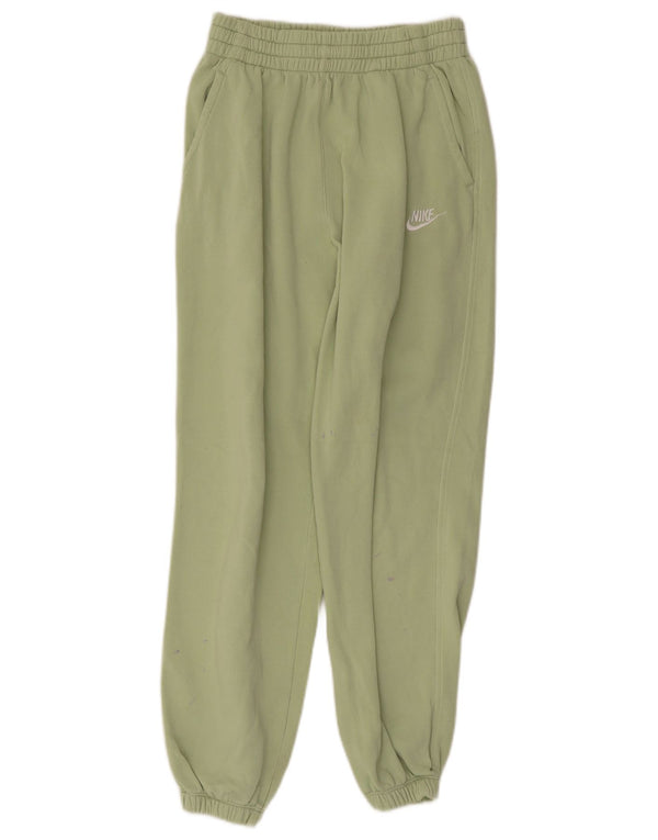 Nike Trainingshose für Jungen, Jogger, 12–13 Jahre, groß, grüne Baumwolle