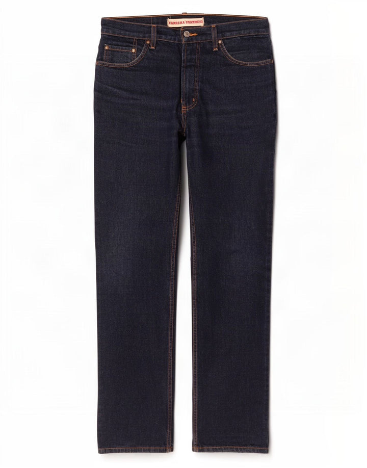 Carrera Herren Straight Jeans IT 48 Medium W33 L34 Marineblau Baumwolle